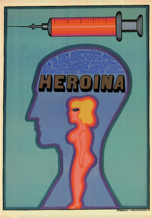 Andrzej Krajewski Heroina Printed: 1969 Size: 58,5x83