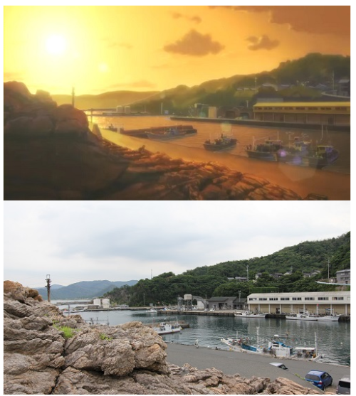 patchowl: &ldquo;Free!&rdquo; Anime Real-Life Location Source: ♣ | ♠