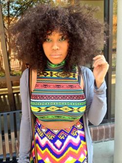 blackfashion:  Kiera, 19, VA instagram: kieraplease