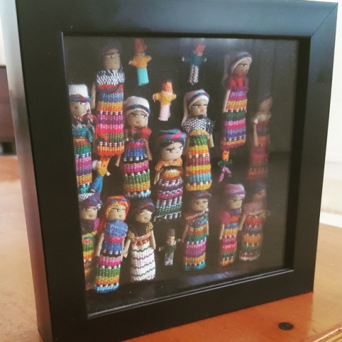 SUMMER 2017 STAYCATION: Worry Dolls from Guatemala. I had these beauties in a mini-bag for quite som