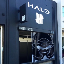 UNDFTD X Halo V pop up in Los Angeles
