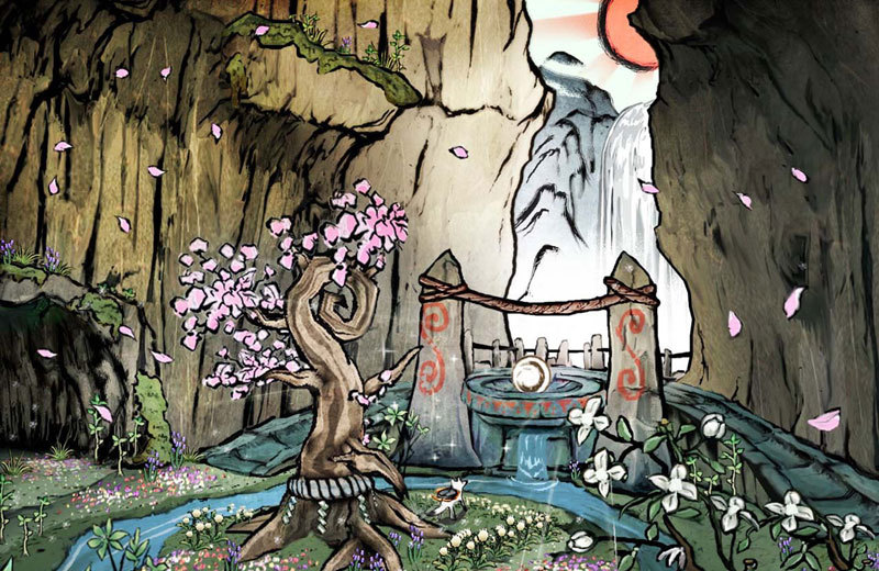le-monde-du-videogaming:  Okami concept-art 