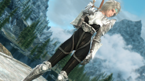 TwitterにうｐしたSkyrim単発ネタ画像まとめ Sword Dancer Guards Overhaul - New Armors and Weapons Ebony Valkyrie arm