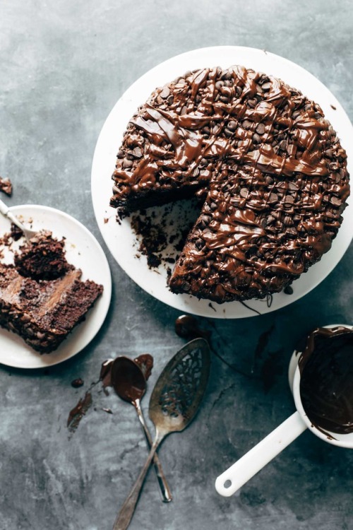 Blackout Chocolate Cake