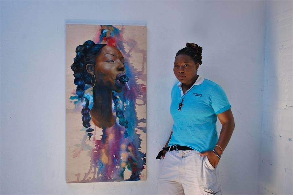sandboxsimba: blackartdepot: The art of the talented Sloan Siobhan. These pieces