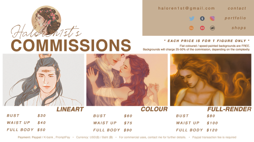 haloren1st: haloren1st: Commissions OPEN by haloren1st more commission INFO  | art tag | Contact: ha