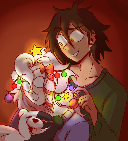 another dtiys entry on instagram (for mon._.draws) ! i love christmas and i couldnt just not draw th