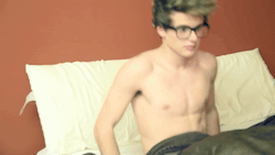 youtube-hot-guys:Mike Murphy in Do I Sleep Naked? (2014)