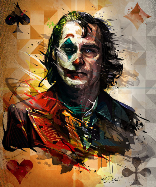 pixalry: The Joker Movie Poster - Created by Yann Dalon 