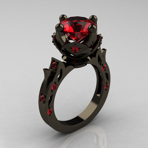 rogueofstars:  Black Gold Rings 