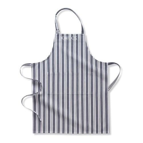 williams-sonoma Personalized Stripe Apron ❤ liked on Polyvore (see more monogrammed aprons)