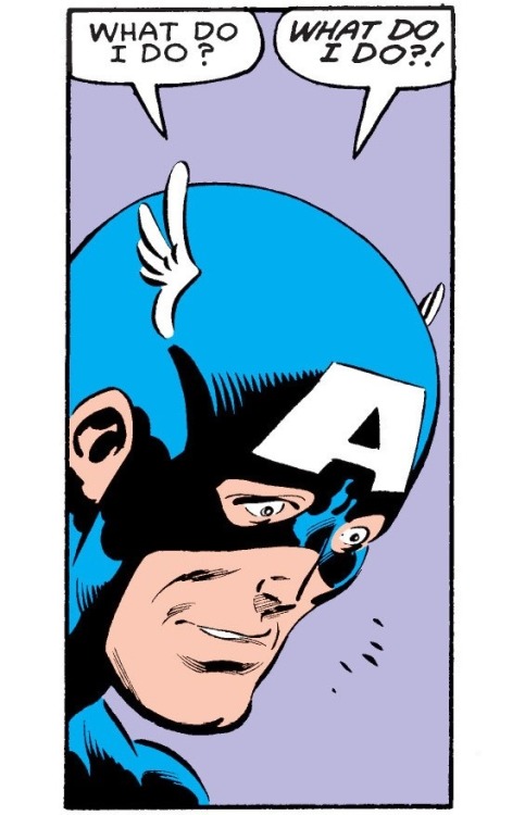 starspangledshitpost:Captain America No. 287, 1983