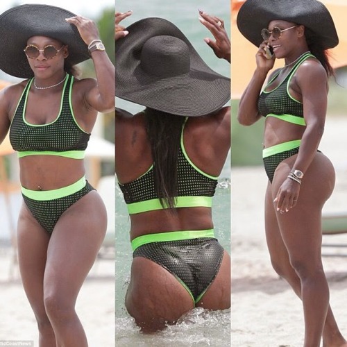centz93:  callmespike:  thetallblacknerd:  Casual reminder that her body is as amazing as her tennis skills  If you say she ain’t fine, you fuckin crazy  Damn! Gotta eat ya wheaties to handle thickness like this