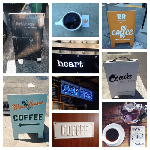 coffeewithkevin: bonus: recap photo of my first week in portland.