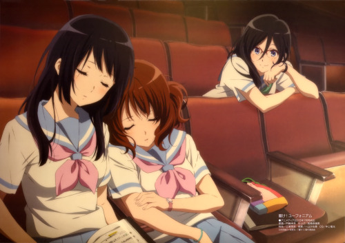 ✧･ﾟ: *✧ Kumiko and Reina Sleeping ✧ *:･ﾟ✧♡ Characters ♡ : Reina Kousaka ♥ Kumiko Oumae (w/Asuka Tana