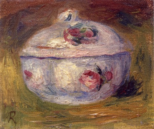 Sugar Bowl, 1911, Pierre-Auguste RenoirMedium: oil,canvaswww.wikiart.org/en/pierre-auguste-r