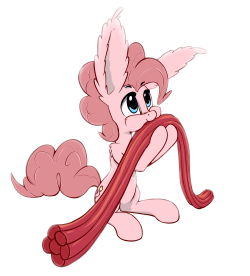 kekerino:Another floofy pink horse for @finalskies,