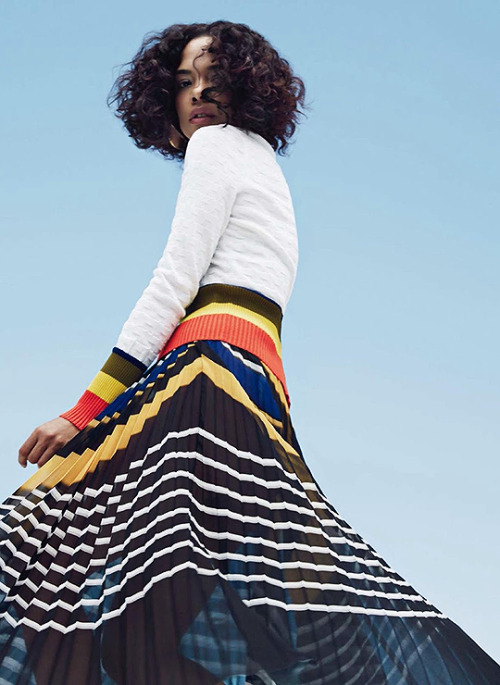 weheartfandom: Tessa Thompson for InStyle US (December 2015)