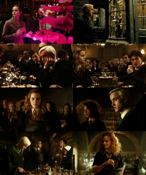 pumpkingjuice: DRAMIONE APPRECIATION WEEK: [DAY SIX]- picspam dramione throughout the year