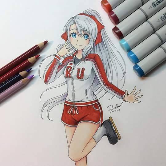 gay-for-nikiforov:  WOW. THIS GENDERBEND FANART LOOKS SO DAMN GOOD 💟   SOURCE/ORIGINAL