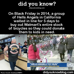 Did-You-Kno:  On Black Friday In 2014, A Group Of Hells Angels In California Waited