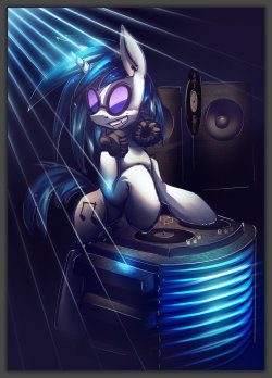 elrincondelpony:  Vinyl Scratchby Alumx