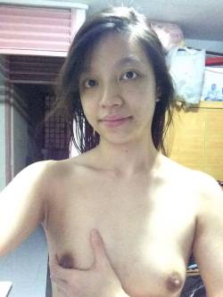 pineayyyy:  hairychinesegirl:  My face pic hehe leave comments. Will be taking down soon  Sweet