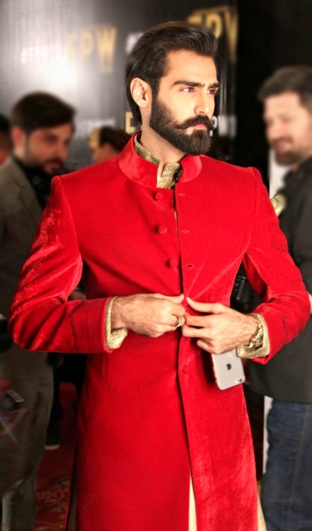 highfashionpakistan:  Hasnain Lehri backstage adult photos