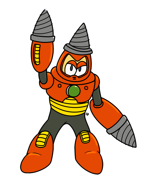 Back at it again with the Robot Masters and next up is Drill Man. A construction bot built by Dr. Co