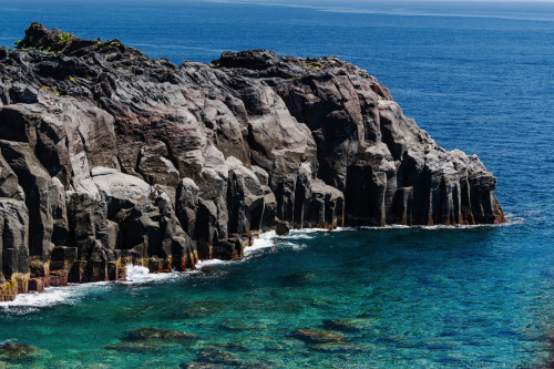 Kadowaki Cape and Kadowaki Lighthouse(Jogasaki Coast, Shizuoka Prefecture. Approx. 151 km/94 mi sout