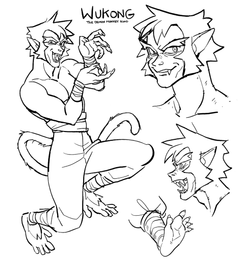 dinkybirb:Saiyan Strength + Namekian Mystic Powers = Wukong the Demon Monkey KingI think in the actu