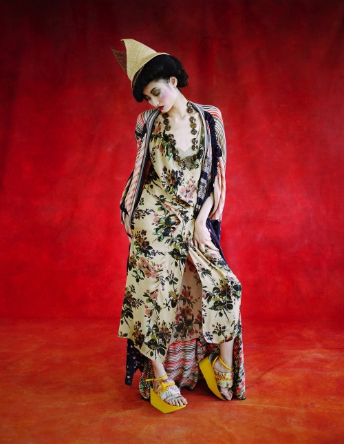 Liu Xu by Sayaka Maruyama “The Empress’ New Clothes” in  How to Spend It Magazine,