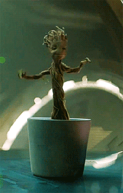 Groot just doing his thing.