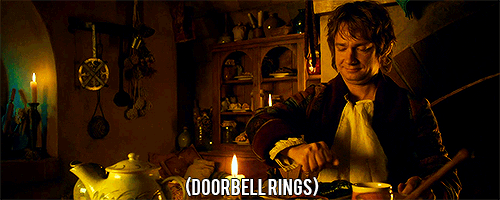 leupagus:  This is the moment I fell in love with Bilbo. Because I understand this expression to the depths of my soul. 