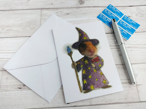 Hamster Dress Up Cards by Mythillogical - Myths and Fabrications Available on Etsy: https://www.etsy