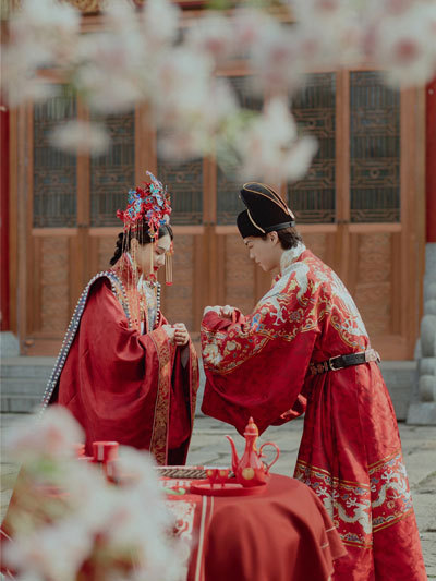 Sweet Hanfu Wedding Dress