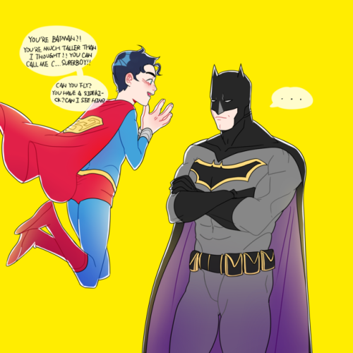 I want to see Bruce with little Clark plzzzzzz