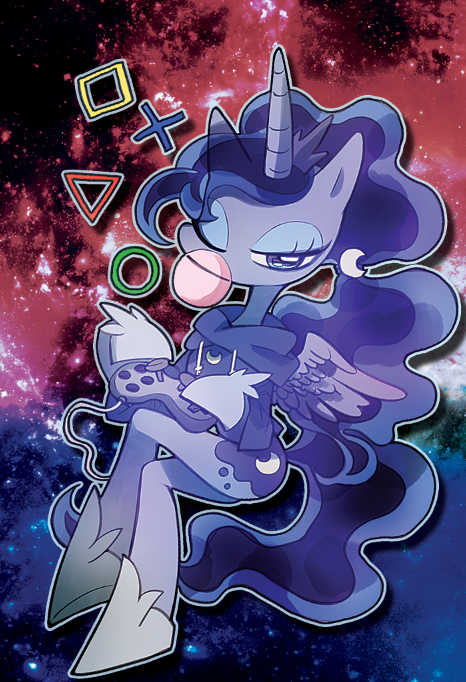 ponyartgallery: princess luna by 2sbr