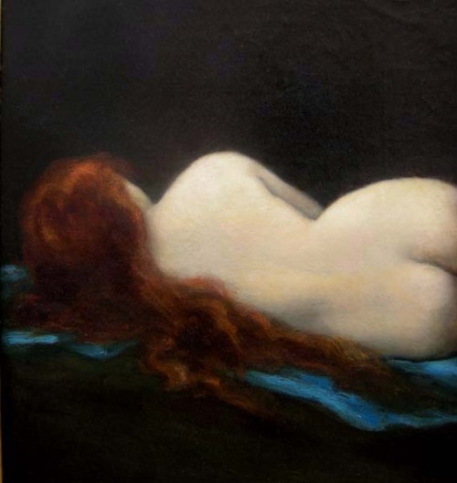 Jean Jacques Henner (1829 - 1905)-attributed