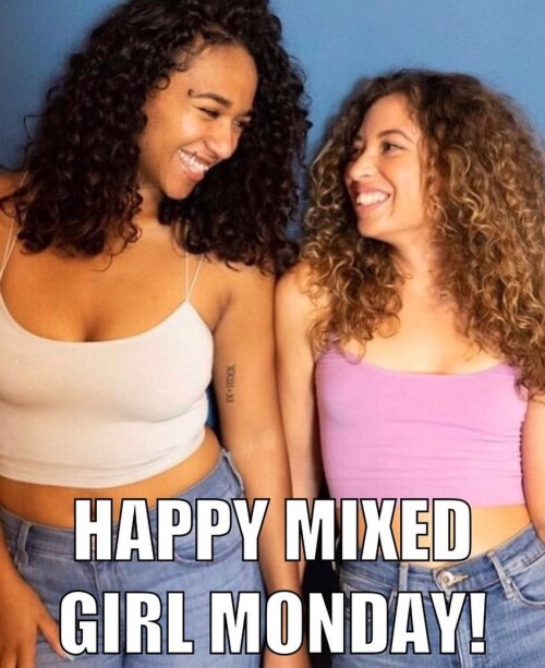 happy #mixedgirlmonday from my girls over at @mixed_in_america!! #happymixedgirlmonday  www.