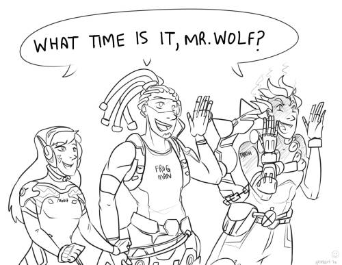 bonusso like, who remembers playing What Time is it, Mr. Wolf? (ie What’s the Time, Mr. Wolf?) becau