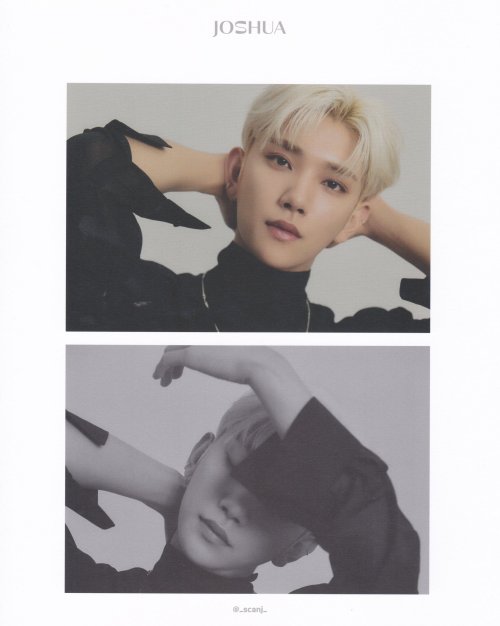  Joshua for SEVENTEEN 2021 Season’s Greeting Photobook © _scanj_ [01, 02, 03] don’t edit; take out w