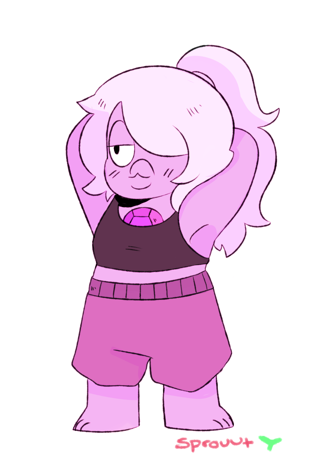 sprouut:  my tablet messed up half way through this so i guess this is my drawing