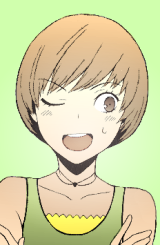 yosukesheadphones:p4manga ⇀ chie satonaka