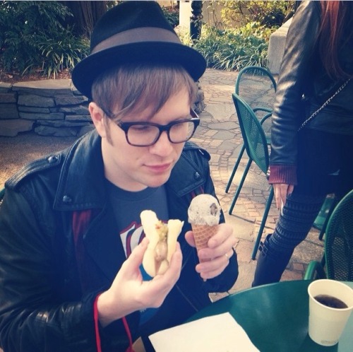patrickstumpyo: My 10 favorite pictures posted by the Fall Out Boy Instagram.