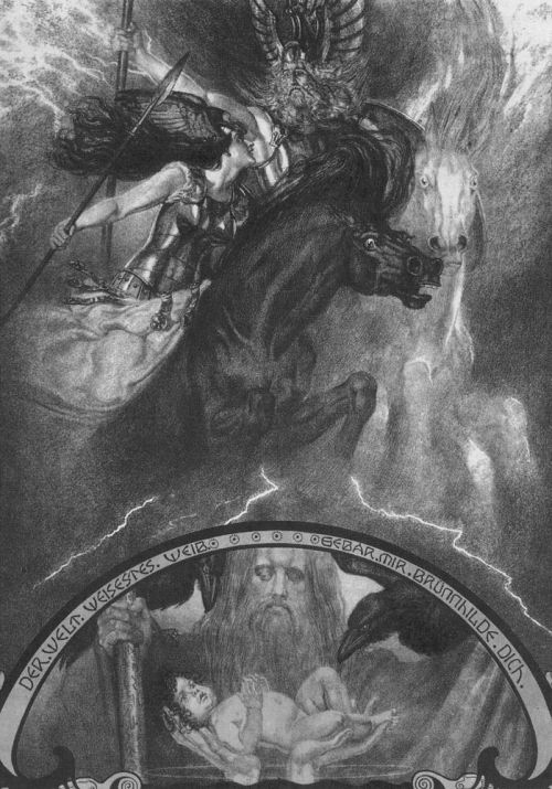 Franz StassenIllustration for Der Ring Des Nibelungenc.1913