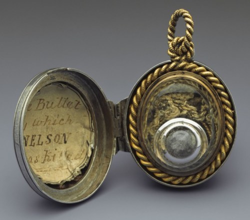 museum-of-artifacts:The bullet that killed Vice Admiral Lord Nelson at the Battle of Trafalgar by pi