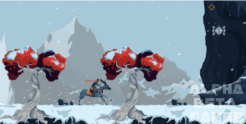 alpha-beta-gamer:Death’s Gambit is effectively a beautifully animated 2D mix of Shadow Of The Coloss