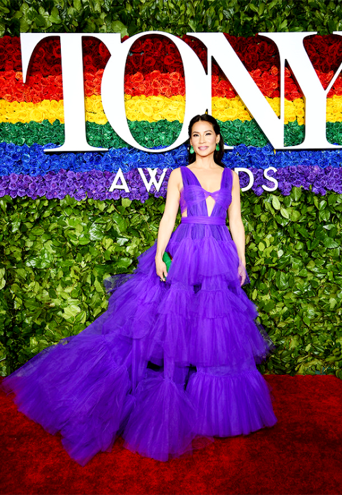 Lucy Liu attends the 73rd Annual Tony Awards at Radio City Music Hall on June 09, 2019 in New York C