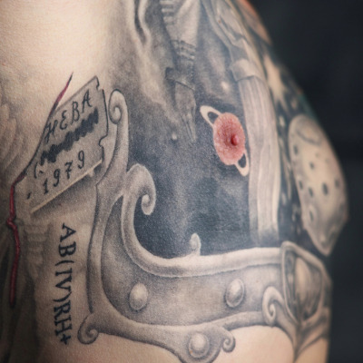 swissmissing:Moodboard for my Tattoo AU series, Imagines Moti.